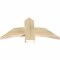 Ekena Millwork Bellingham Rough Sawn Timber Gable Bracket, Douglas Fir, 36"W x 18"H x 2"D x 6"F, 12/12 Pitch GBW036X18X0206BEL00RDF - alternate 3